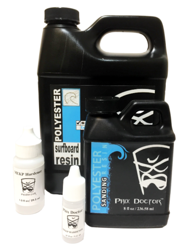 Phix Doctor Polyester Resin - Half Pints, Quarts & Gallons