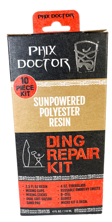 SunPowered Epoxy/Poly Repair Kit - UNIVERSAL! - Ding Repair Kits